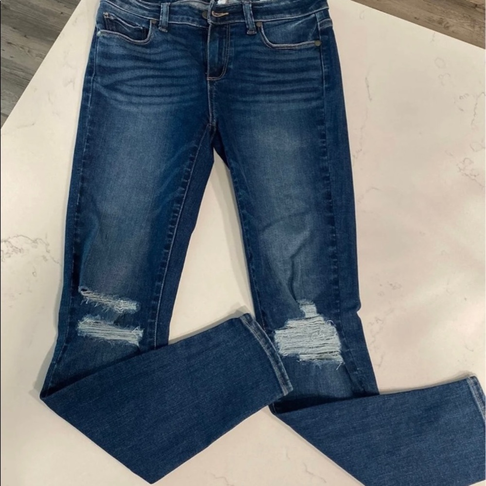 Paige slim fit, skinny jeans, size 27. Worn once.